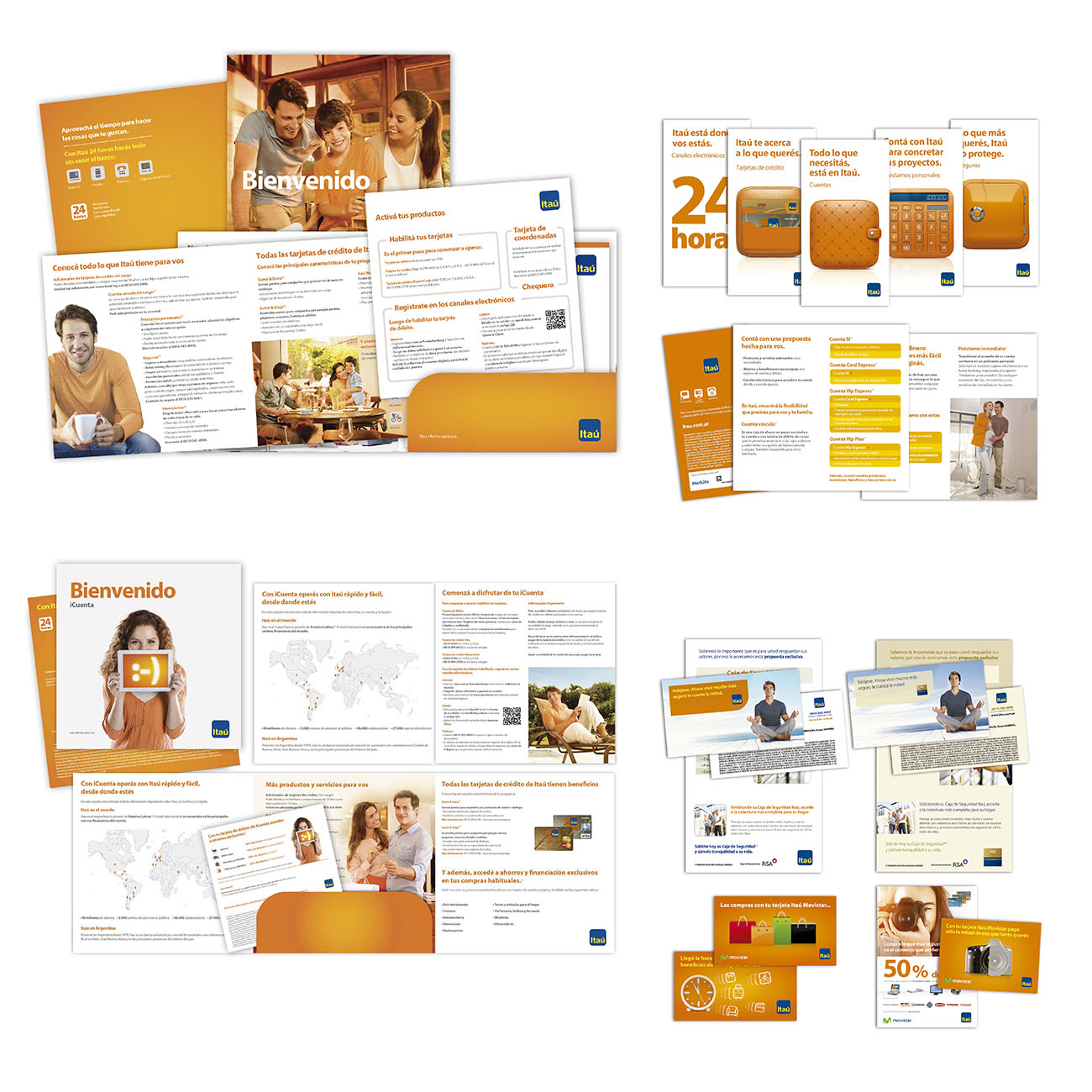 Welcome packages -  folletos PDV - piezas de marketing directo